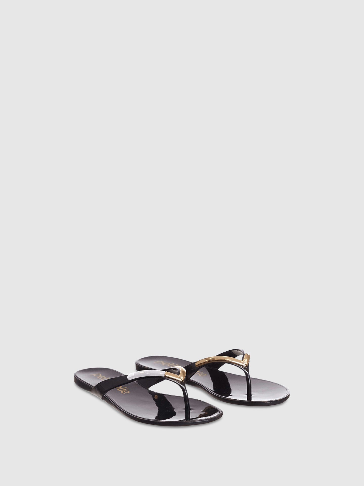 PARODI SHOES Chinelos de estilo Casual 11/5824PTR/PRT Black